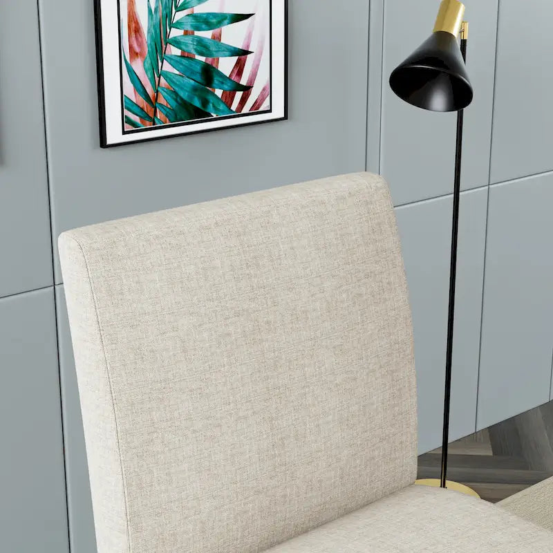 18.7 Chaises d'appoint avec table ronde (lot de 2)