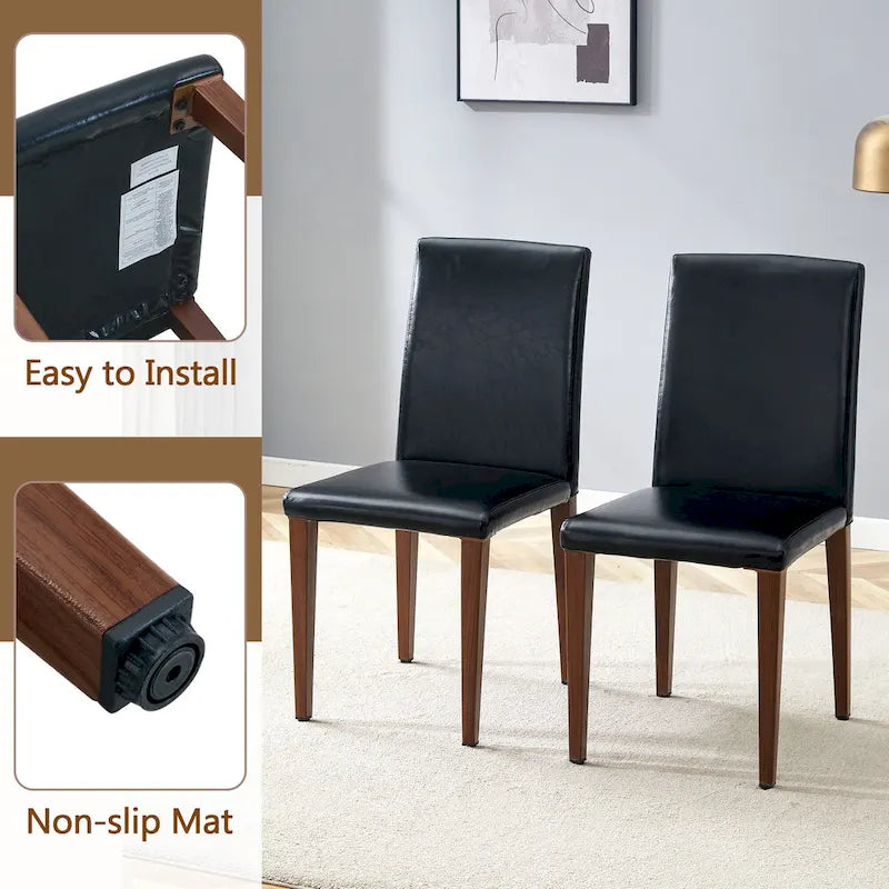 Ensemble de salle à manger moderne, table ronde avec rangement et chaises de salle à manger en tissu technique, facile à installer
