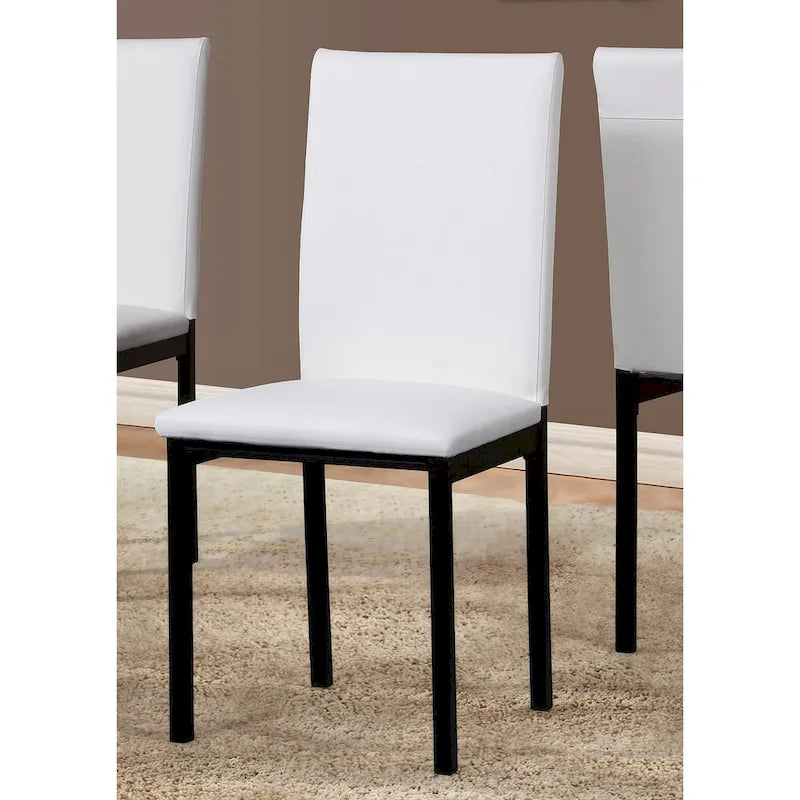 Ensemble table et 4 chaises de salle à manger, ensemble de meubles de salle à manger de cuisine avec table rectangulaire en faux marbre et 4 chaises