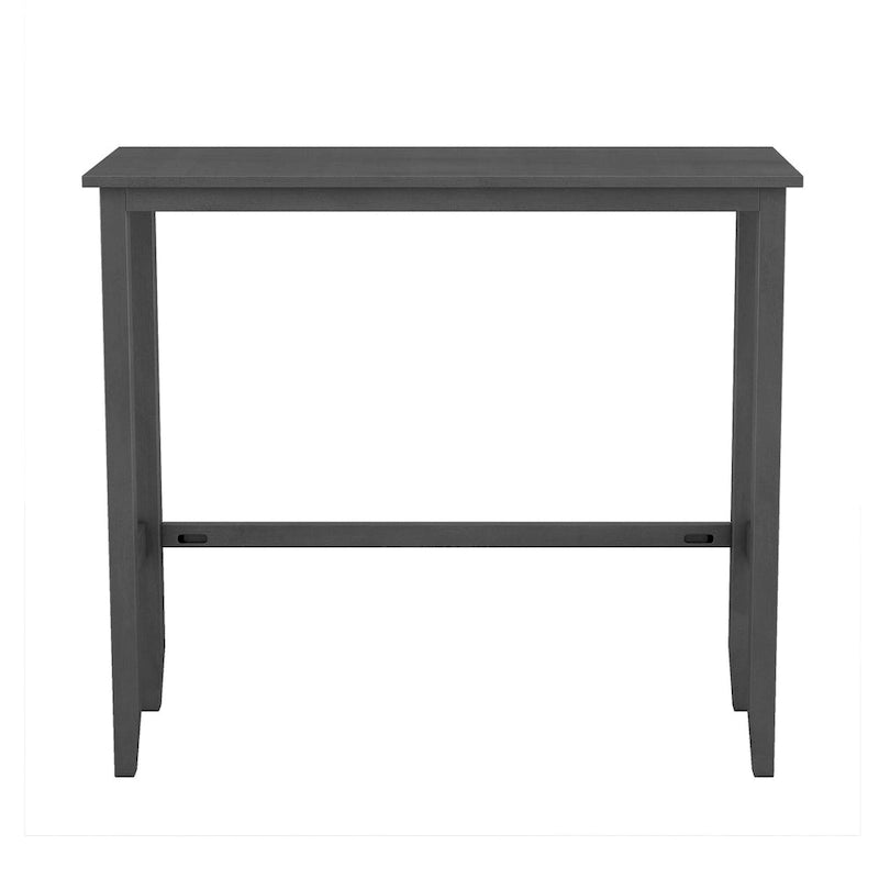 Ensemble table et chaises de salle à manger 3 pièces, petite table et chaises de hauteur comptoir avec coin petit-déjeuner de cuisine et 2 chaises