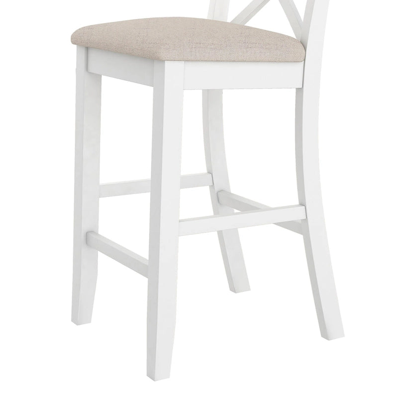 Ensemble table et chaises de salle à manger 3 pièces, petite table et chaises de hauteur comptoir avec coin petit-déjeuner de cuisine et 2 chaises