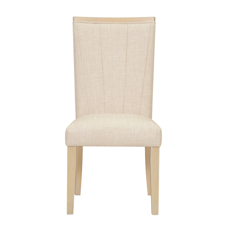 Ensemble de salle à manger contemporain 6 pièces avec table sur pied et 4 chaises