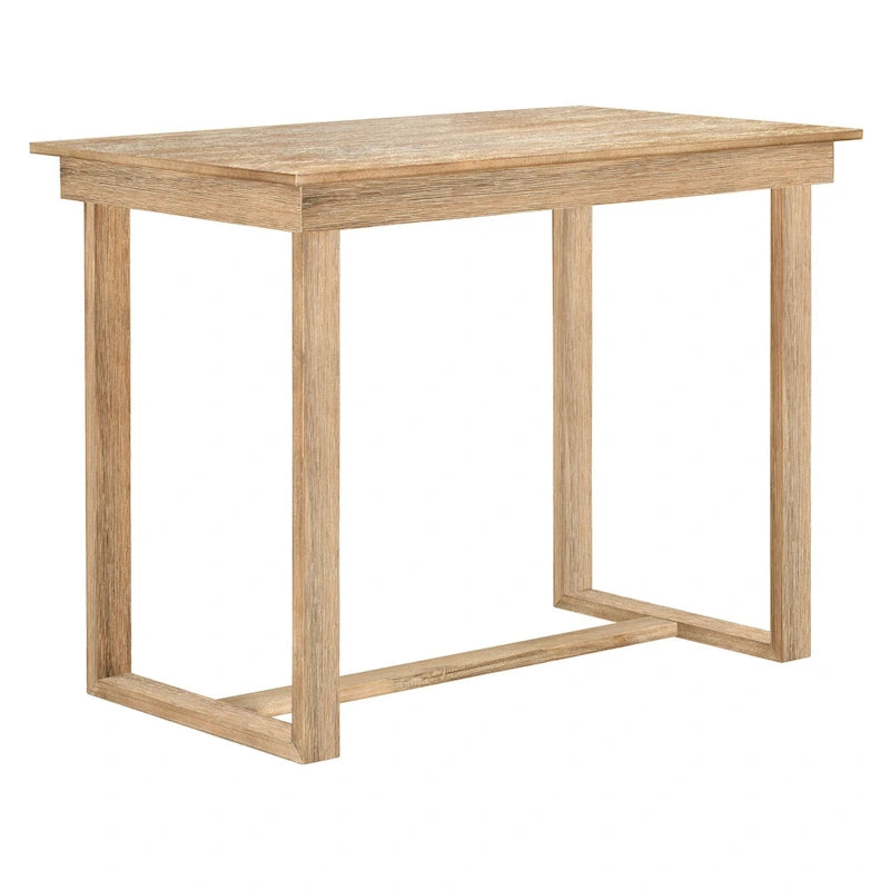 Ensemble de salle à manger 5 pièces de hauteur comptoir Marron Ferme avec 4 chaises