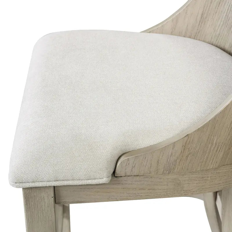 Ensemble de salle à manger rond moderne 5 pièces en bois massif Piez de Furniture of America