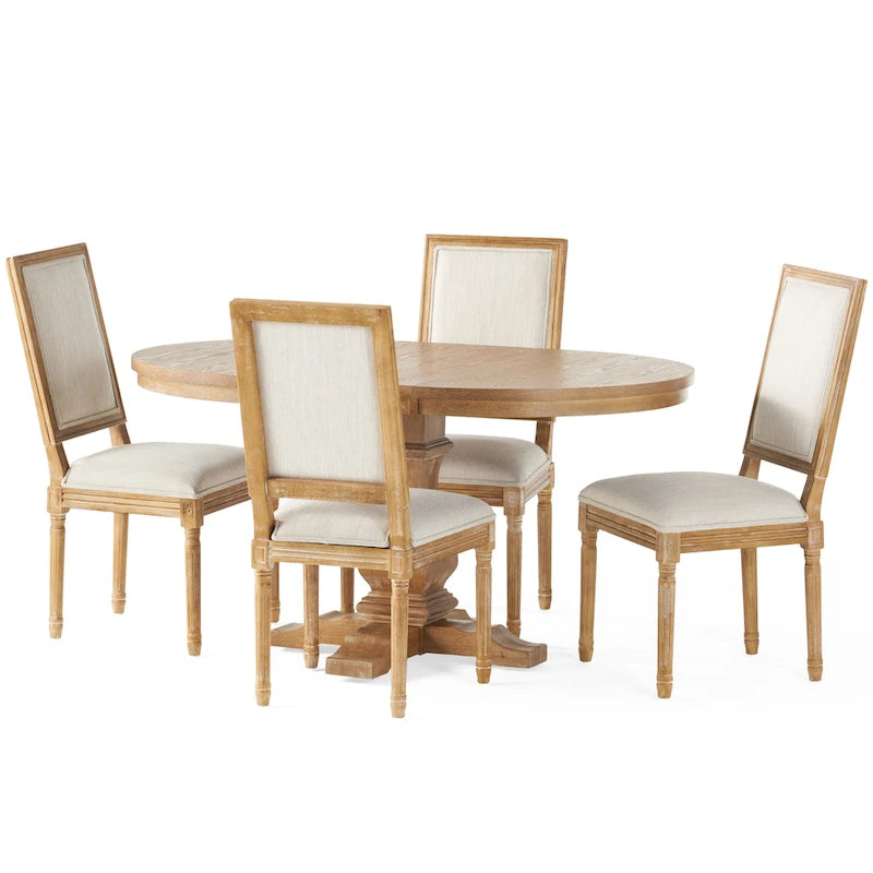 Ensemble de salle à manger en bois Regina par Christopher Knight Home