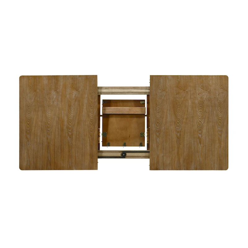 Ensemble de salle à manger extensible 7 pièces Regan Wood et Cane Upholstered de Christopher Knight Home