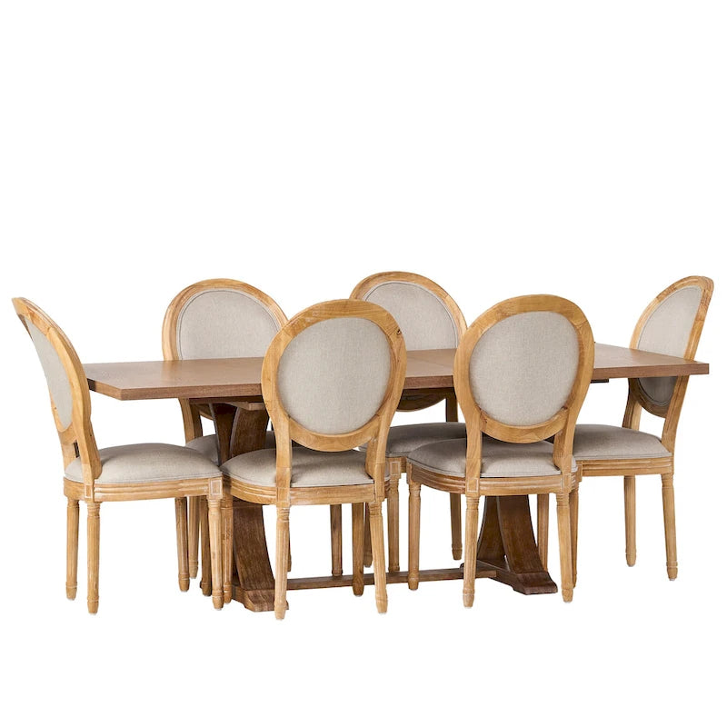 Ensemble de salle à manger 7 pièces Derring par Christopher Knight Home