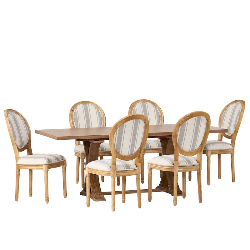 Ensemble de salle à manger 7 pièces Derring par Christopher Knight Home
