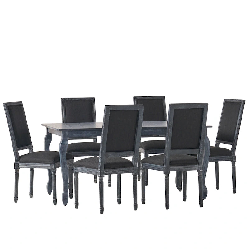 Ensemble de salle à manger extensible 7 pièces Regan rembourré par Christopher Knight Home
