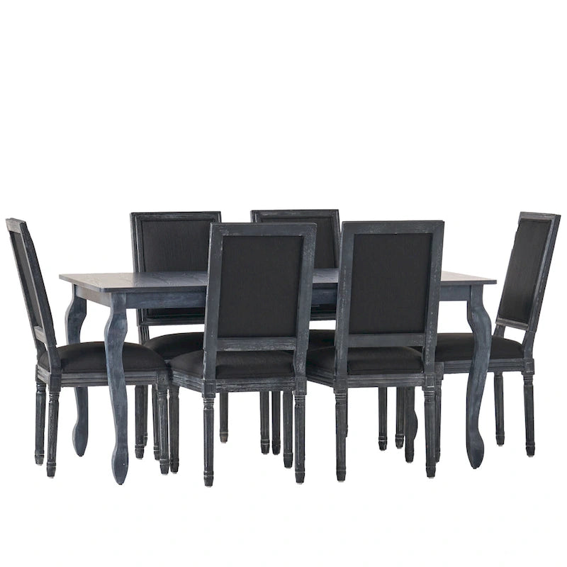 Ensemble de salle à manger extensible 7 pièces Regan rembourré par Christopher Knight Home