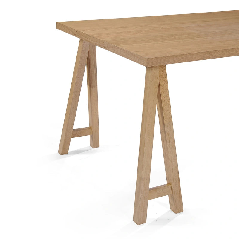 Ensemble de salle à manger 7 pièces Chazz Mid-Century Modern avec table à piètement trapèze par Christopher Knight Home