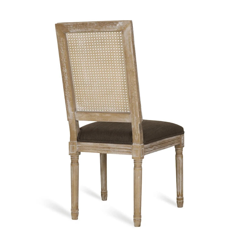 Ensemble de salle à manger circulaire 5 pièces Remuda en bois et rotin rembourré par Christopher Knight Home