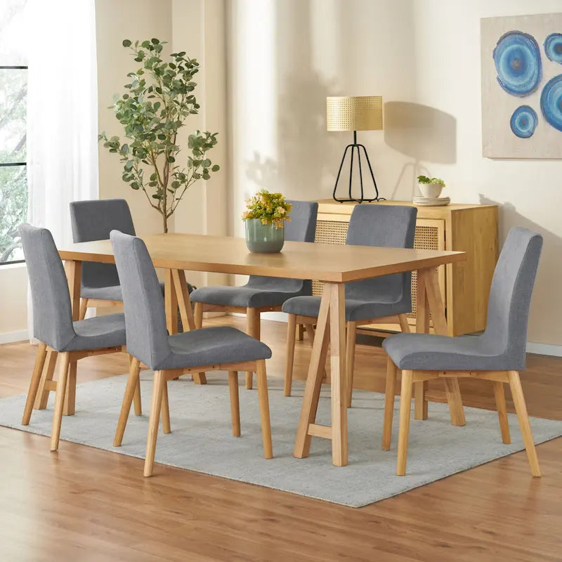 Ensemble de salle à manger 7 pièces Orrin Mid-Century Modern de Christopher Knight Home