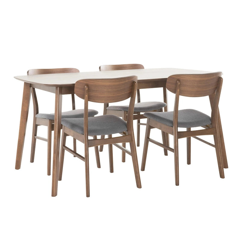 Ensemble de salle à manger 5 pièces Dimick Mid-Century Modern par Christopher Knight Home