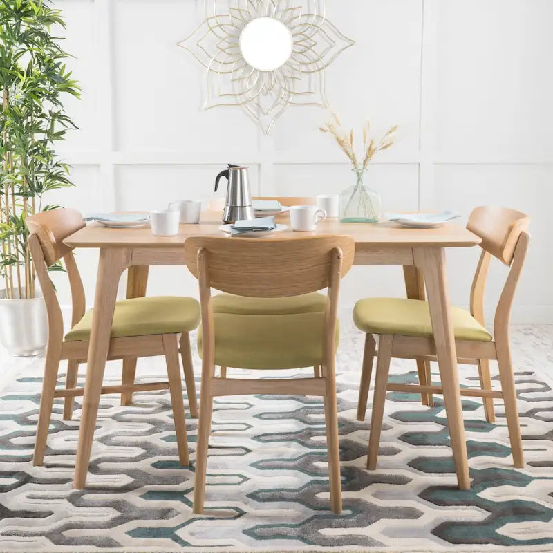 Ensemble de salle à manger 5 pièces Iriat Mid-century par Christopher Knight Home