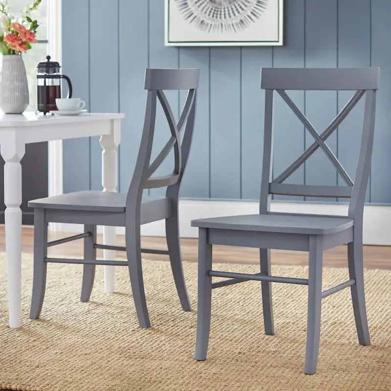 Ensemble de salle à manger 7 pièces Albury Cross Back Simple Living