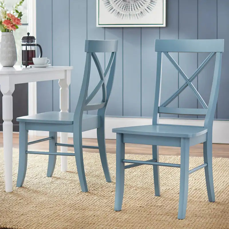 Ensemble de salle à manger 7 pièces Albury Cross Back Simple Living