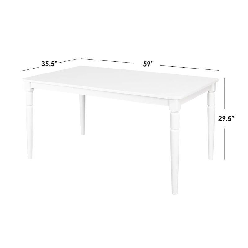Ensemble de salle à manger 7 pièces Albury Cross Back Simple Living