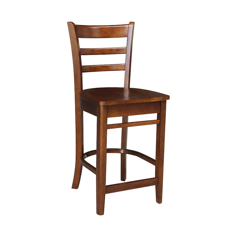 Table à hauteur de comptoir 30 x 30 avec 2 tabourets - Ensemble 3 pièces