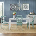 Ensemble de salle à manger Albury Cross Back 5 pièces Simple Living