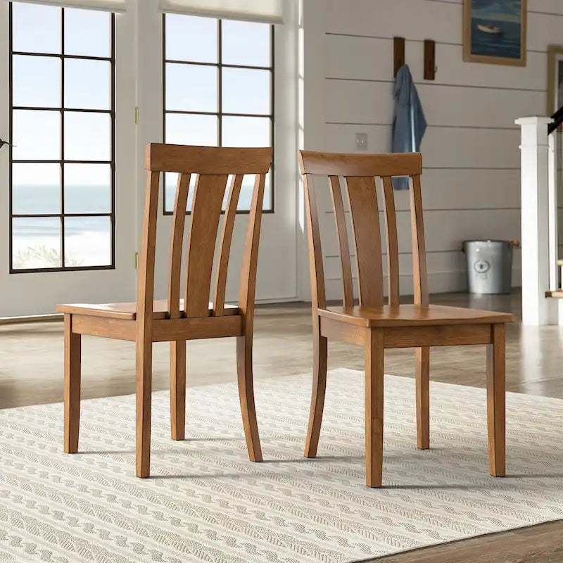 Ensemble de salle à manger rectangulaire Wilmington II de 60 pouces au fini chêne par iNSPIRE Q Classic