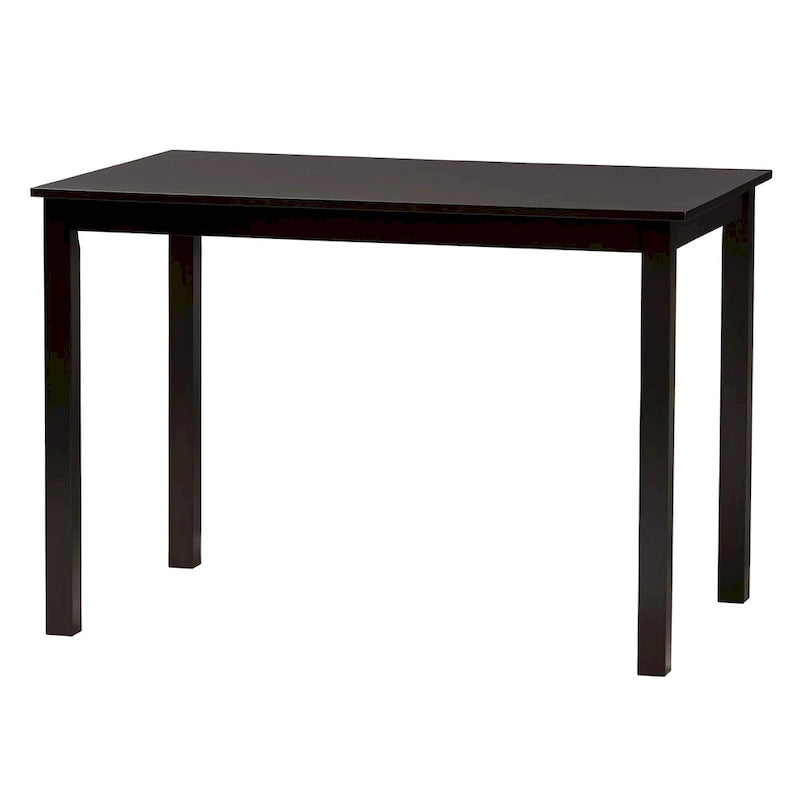 Ensemble de salle à manger Florencia en tissu et bois marron de style moderne