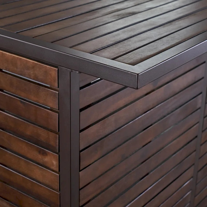 Ensemble de bar 5 pièces en bois d'acacia Samala par Christopher Knight Home