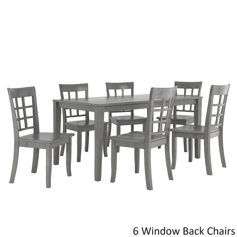 Ensemble de salle à manger rectangulaire Wilmington II 60 po gris antique par iNSPIRE Q Classic