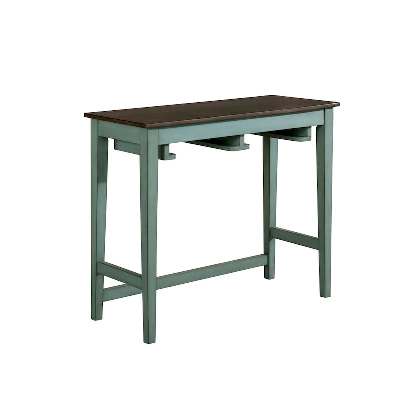 Ensemble de table de bar 3 pièces en bois massif de transition Flaros par Furniture of America