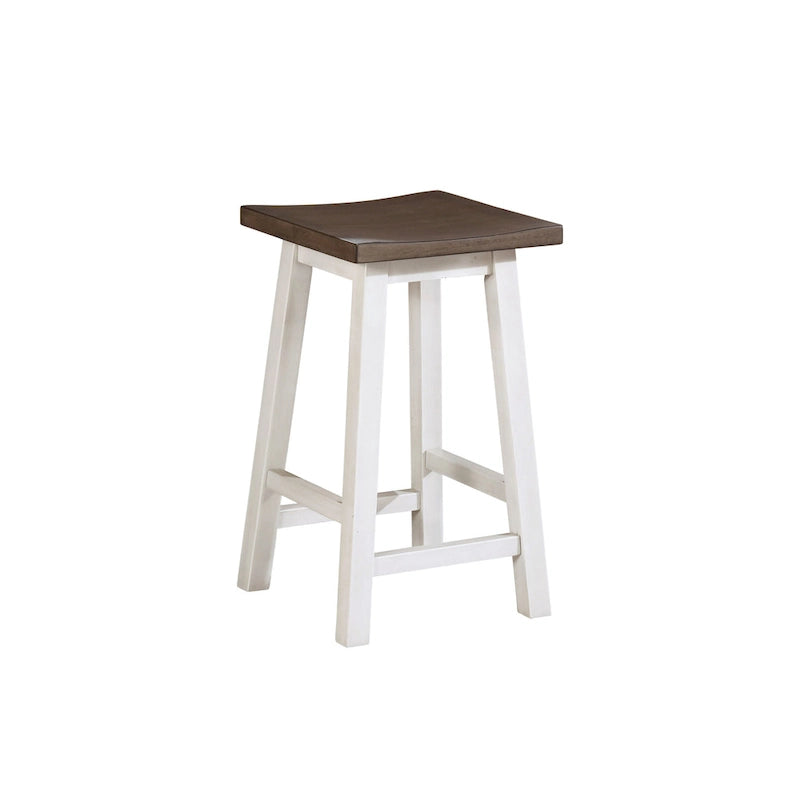 Ensemble de table de bar 3 pièces en bois massif de transition Flaros par Furniture of America