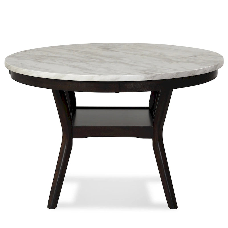 Ensemble de salle à manger rond 5 pièces New Classic Furniture Reginald