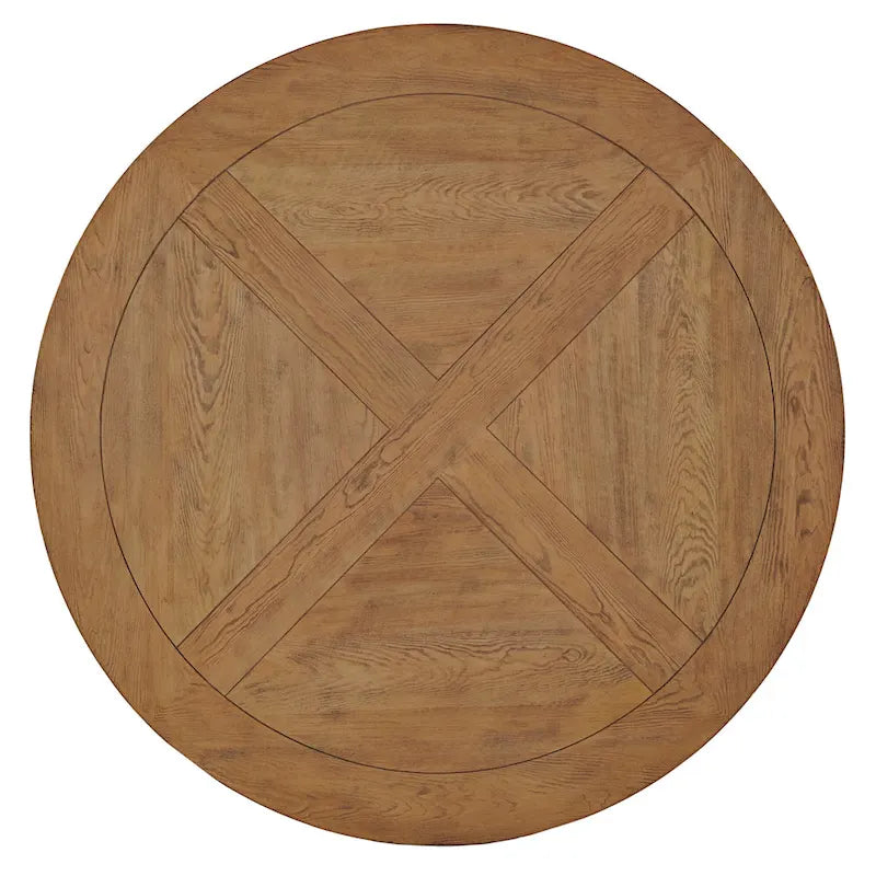 Ensemble de salle à manger rond Benchwright X-base 48 po par iNSPIRE Q Artisan