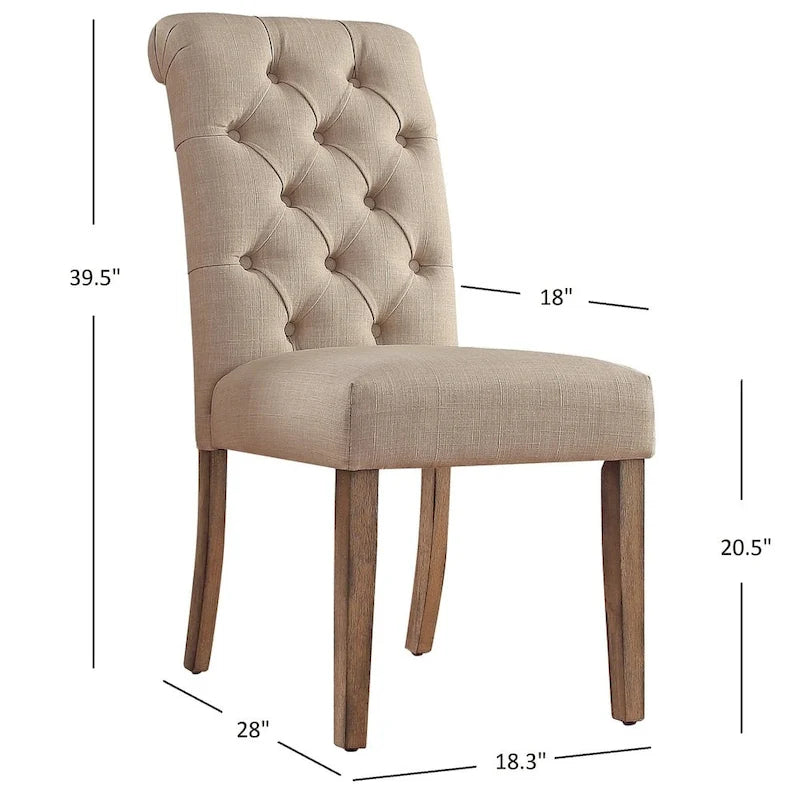Ensemble de salle à manger rond Benchwright X-base 48 po par iNSPIRE Q Artisan