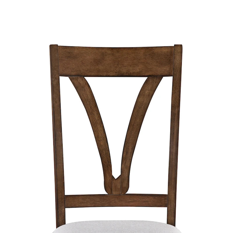 Ensemble de salle à manger 5 pièces en bois de style Mid-Century