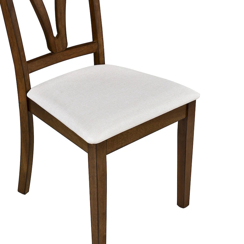Ensemble de salle à manger 5 pièces en bois de style Mid-Century