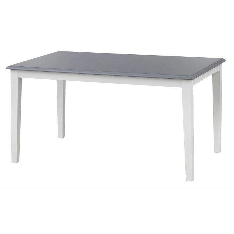 Simple Living Eugenia – Ensemble de salle à manger 7 pièces de style rustique