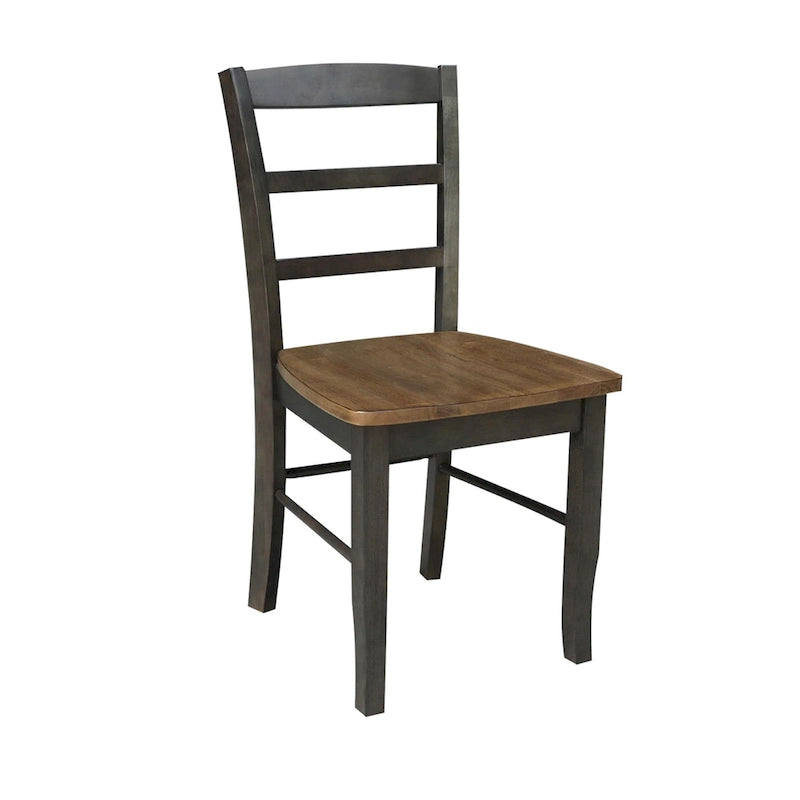 Table à manger à abattants 42" avec 4 chaises à barreaux - Ensemble 5 pièces