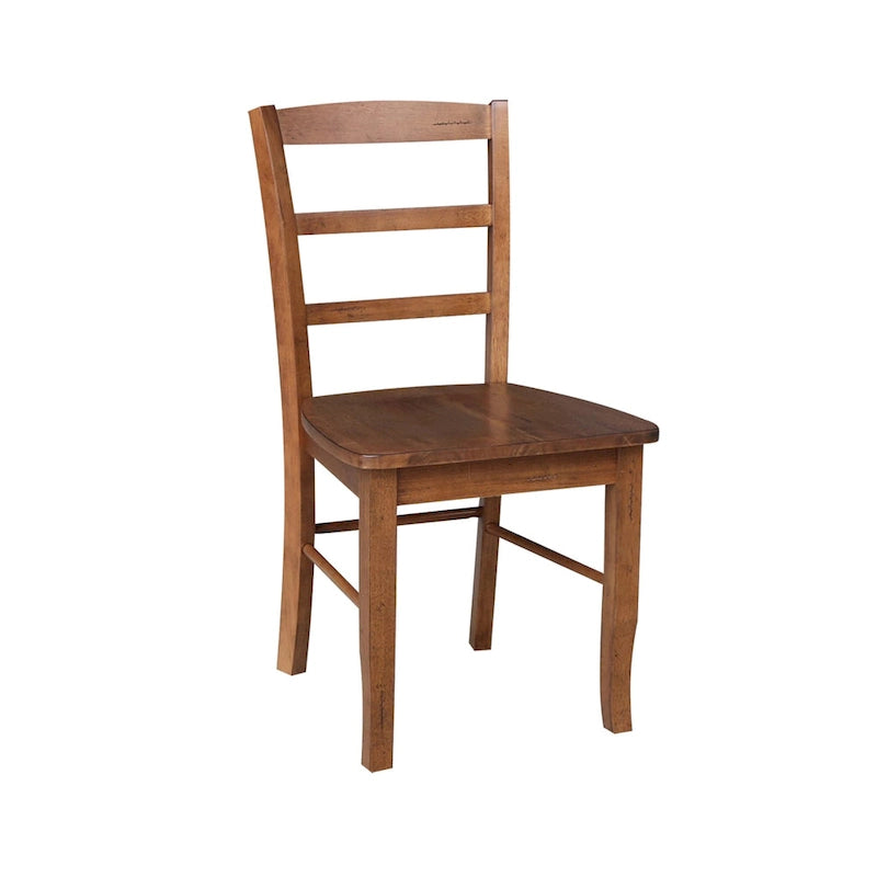Table à manger à abattants 42" avec 4 chaises à barreaux - Ensemble 5 pièces