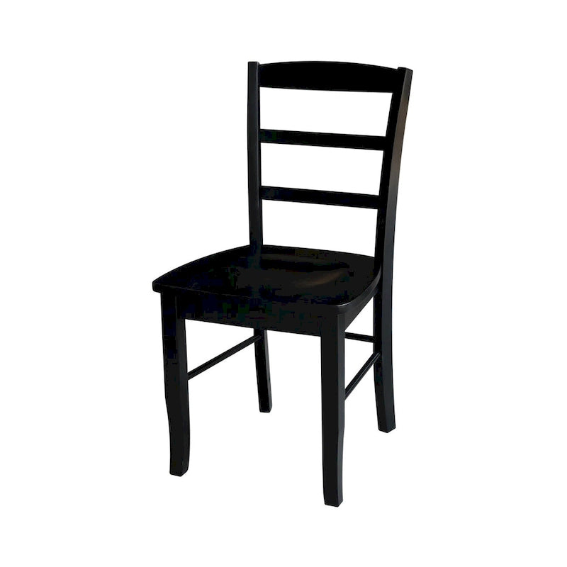 Table à manger à abattants 42" avec 4 chaises à barreaux - Ensemble 5 pièces