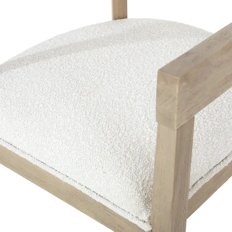 Ensemble de salle à manger 7 pièces Hudson en tissu et bois par Christopher Knight Home