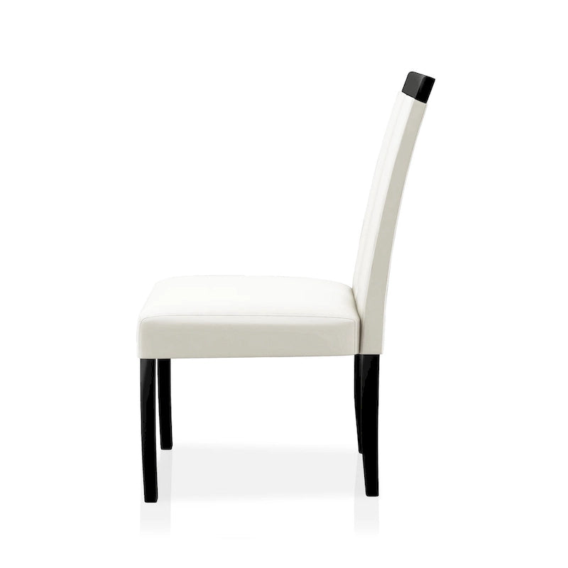 Ensemble de salle à manger 9 pièces Blanton en bois noir de hauteur comptoir par Furniture of America