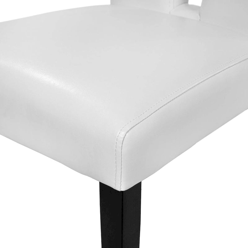 Ensemble de salle à manger 9 pièces Blanton en bois noir de hauteur comptoir par Furniture of America