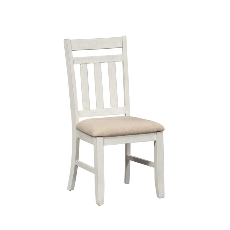 Ensemble de table rectangulaire Summerville Soft White Wash à 5 pièces en bois brossé gris