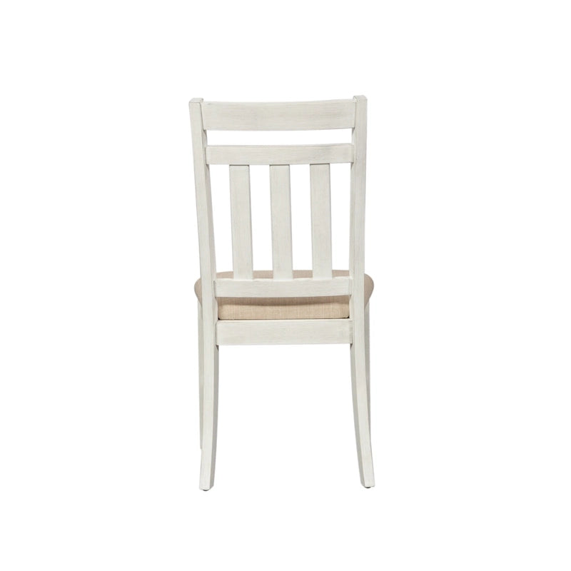 Ensemble de table rectangulaire Summerville Soft White Wash à 5 pièces en bois brossé gris