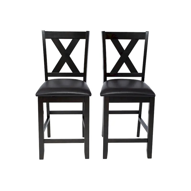 Ensemble de table de pub 6 pièces avec rangement