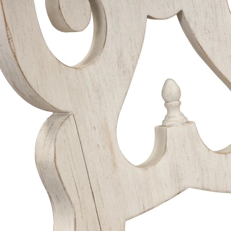 Ensemble de 5 pièces de table sur pied blanc antique « Farmhouse Reimagined »