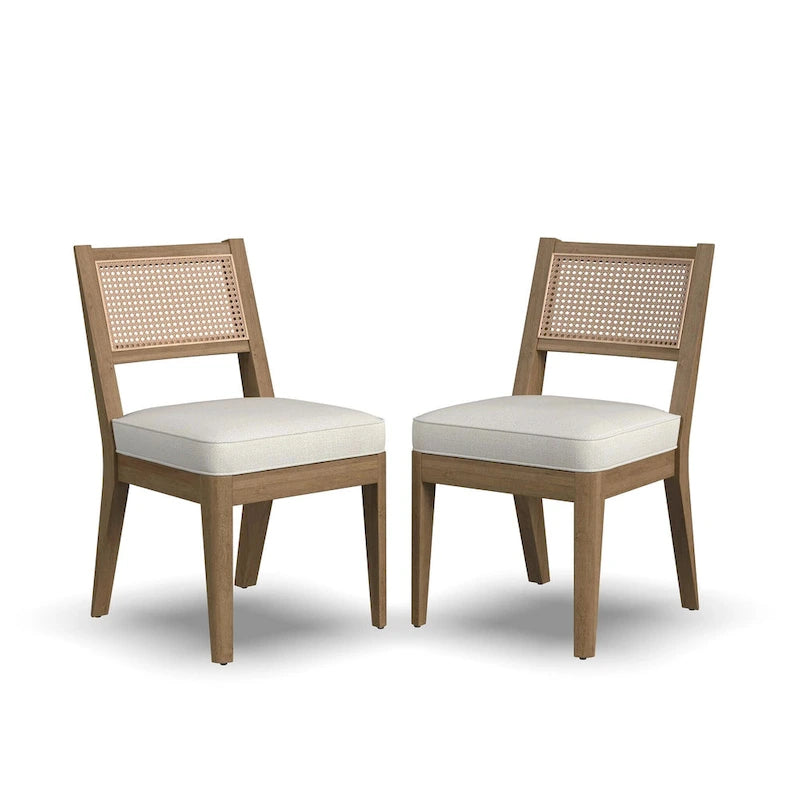 Ensemble de salle à manger rectangulaire 7 pièces en bois marron Brentwood par Homestyles