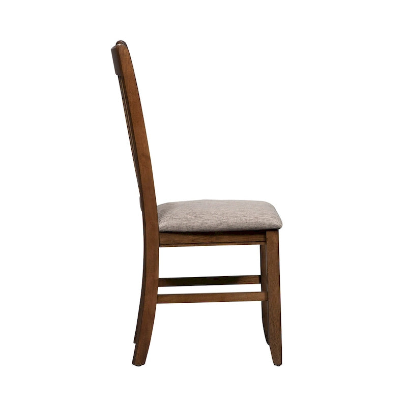 Ensemble de 5 pièces de table rectangulaire Santa Rosa en miel antique