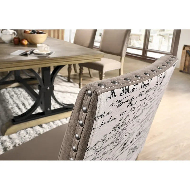 Ensemble de salle à manger 9 pièces avec table à rallonge amovible Birmingham de Roundhill Furniture