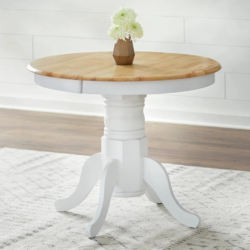 Ensemble de salle à manger en bois massif 5 pièces Simple Living Carolina avec rallonge